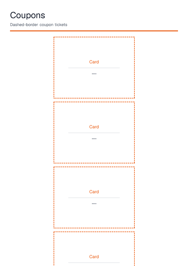 Coupons — printable PDF preview